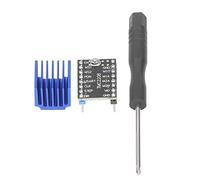 Adfaga TMC2208 Stepper Motor Driver Module V2 0 Ultra Quiet High Precision 256 Microstep Controller with Heat Sink for 3D Printers CNC Machines DIY Robotics Projects Aluminum Alloy
