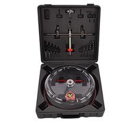 Adfaga Twin Adjustable Hole Saw 40 300mm Double Edged Circle Cutting Tool with ABS Dust for Wood Drywall Veneer Professional Carpenters DIY Projects