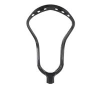 Adfaga Unstrung Lacrosse Head Pro Grade Nylon Competition Ready Lacrosse Stick Head Replacement for Players Training Gear (Black)