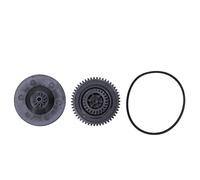 Adfaga VAM1201 Head Gear Belt Kit High Performance Replacement Parts Durable Electronic Components Easy Installation for CD VCD Players 2 Gears 1 Belt Set