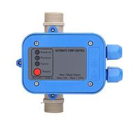 Adfaga Water Pump Pressure Control Switch Automatic Electronic Adjustable Controller 1.5bar 3.0bar ABS Material for Well Pumps Submersible Pumps Home Water System