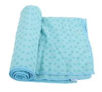 Adfaga Yoga Mat Cover Anti Slip Yoga Mat Towel Fitness Exercise Blanket Absorbent Non Slip Yoga Mat Cover For Yoga Gym 183cm X 63cm Pink Sky Blue (Sky Blue)