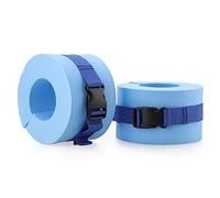 ADFBL 2 Pcs Foam Swim Aquatic Cuffs,Water Dumbbell Weights Lightweight Water Aerobics Weights Soft Swim Dumbbells Water Weights for Pool Exercise Water Exercise Equipment
