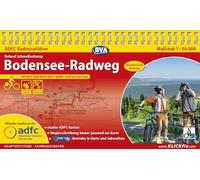 ADFC-Radreiseführer Bodensee-Radweg 1:50.000 praktische Spiralbindung, reiß- und wetterfest, GPS-Tracks Download: Mit dem Rad durch drei Länder rund um den See