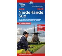 ADFC-Radtourenkarte NL 2 Niederlande Süd 1:150.000, reiß- und wetterfest, E-Bike geeignet, GPS-Tracks Download, mit Knotenpunkten, mit Bett+Bike ... nach Amsterdam, Zuid-Holland und Zeeland