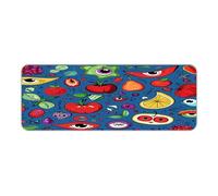 ADFGYERH Shining Eyes Doodle Kitchen Rugs Washable, Kitchen Mat for Floor Non Slip, Comfort Soft Runner Rug for Kitchen, Floor, Office, Sink, Laundryc 45x120cm
