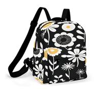 ADFGYERH Simple Strokes of Flowers Backpack Waterproof Oxford Cloth ，Backpack for Women Solid Bottom Comfortable And Convenient ，Laptop Bag Suitable for Business Or Casual Occasions, Unisex