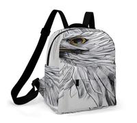 ADFGYERH Sketching An Eagle Backpack Waterproof Oxford Cloth ，Backpack for Women Solid Bottom Comfortable And Convenient ，Laptop Bag Suitable for Business Or Casual Occasions, Unisex