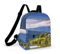 ADFGYERH Slovenia Landscape Backpack Waterproof Oxford Cloth ，Backpack for Women Solid Bottom Comfortable And Convenient ，Laptop Bag Suitable for Business Or Casual Occasions, Unisex