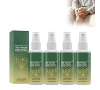 ADFIRE Bee Venom Bone & Joint Revive Spray, Bee Venom Serum Spray, Provides for Back, Neck, Hands, Feet (4pcs)