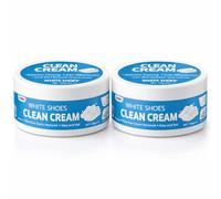 Adftccp White Shoe Cleaner Cream With Sponge, No Rinse Solid Shoe Cleaning Cream For Sneakers Canvas And Boots, Portable White Shoe Care For Daily Wear Travel And Work Use (2)