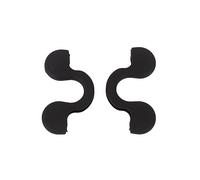 ADFZMPQ Universal Anti-skid Rubber Motorcycle Bike Stands Wheel Support Frame Stand Swing Arm Lift Tripod Hooks Rubber Accessories 1Pair