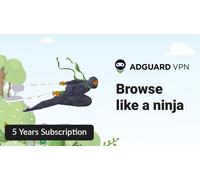 AdGuard VPN: 5-Yr Subscription