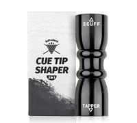 Adhafera Cue Tip Shaper, 3 in 1 of Snooker Cue Tip Shaper, the Snooker Accessories for Effective and Rapid Repair Cue Tip