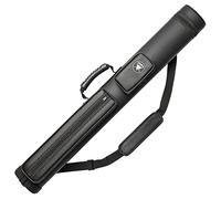 Adhafera Pool Cue Case, 2 X 2 Hard Snooker Cue Case, Made of Faux Leather Pool Cue Accessories (Not for 3/4 Cues)