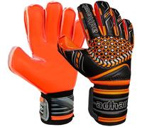 Adhawk Goalkeeper Gloves - Premium Quality Latex Palm with Finger Spine Protection & Double Layer Wristband - Premium Designed Goalie Gloves for Kids, Youth and Adult