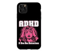 ADHD A Diva Has Distractions Funny Retro Pop Art Quote Humor Case for iPhone 11 Pro Max