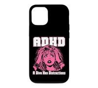 ADHD A Diva Has Distractions Funny Retro Pop Art Quote Humor Case for iPhone 12/12 Pro