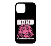 ADHD A Diva Has Distractions Funny Retro Pop Art Quote Humor Case for iPhone 12 mini