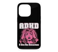 ADHD A Diva Has Distractions Funny Retro Pop Art Quote Humor Case for iPhone 13 Pro