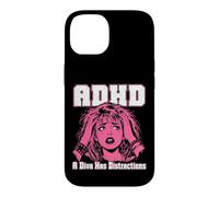 ADHD A Diva Has Distractions Funny Retro Pop Art Quote Humor Case for iPhone 14
