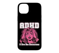 ADHD A Diva Has Distractions Funny Retro Pop Art Quote Humor Case for iPhone 14 Plus