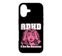 ADHD A Diva Has Distractions Funny Retro Pop Art Quote Humor Case for iPhone 17