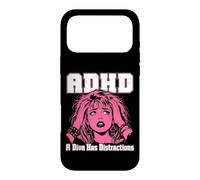 ADHD A Diva Has Distractions Funny Retro Pop Art Quote Humor Case for iPhone 17 Pro Max