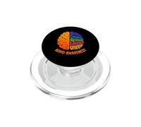 ADHD Awareness Brain Hyperactivity Disorder Affirmations PopSockets PopGrip for MagSafe