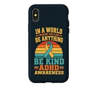 ADHD Awareness Kind Neurodivergent ADHD Case for iPhone X/XS