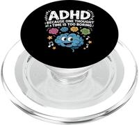 ADHD Because One Thought at a Time Is Too Boring PopSockets PopGrip for MagSafe