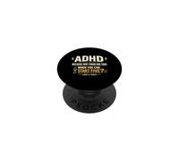 ADHD Because Why Finish One Task When You Can Start Five PopSockets Adhesive PopGrip