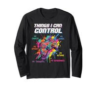 ADHD Behavior Autism Things I Can Control for Teen Boy Long Sleeve T-Shirt