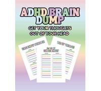 ADHD Brain Dump Planner For Adults- Fast Brain Organizer, Overthinker Journal & Simple Purposeful Living Notepad For Daily Clarity