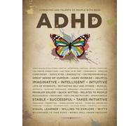 ADHD Butterfly Inspirational Bedroom Study Wall Art Vintage Metal Tin Sign