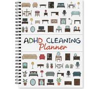 ADHD Cleaning and Organizing Planner for Adults - How To Keep House While Drowning with Checklists & Schedules, ADD Home Organization Planner for Women