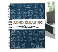 Adhd Cleaning Planner, ADHD-Friendly Cleanings Planner Bundle, Dailys Household Cleanings Checklist, Adhd Cleaning And Organizing Planners, For Household Clean Daily Weekly Monthly