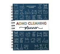 ADHD Cleaning Planner for Adults | ADHD Planner for Adults Daily, Weekly, Monthly with Task Checklists and Schedules, Household Cleaning Organizer System