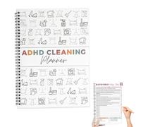 ADHD Cleaning Planner for Adults - Daily Productivity Planner with Cleaning Schedule ADHD Aids for Focus