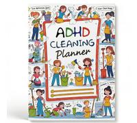 ADHD Cleaning Planner for Adults Women - Cleaning Planner with Chore Checklist, Daily & Weekly Cleaning Schedule, Organizing Toolkit