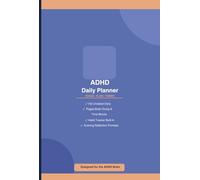 ADHD Daily Planner - 150 Undated Daily Pages to Focus, Build Habits & Thrive - Daily Pages for Adults and Students: Designed for the ADHD Brain | ... College Students & Working Adults - By Stride