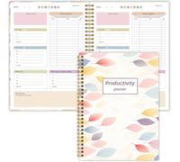 ADHD Daily Planner for Adults Men and Women - Productivity Undated Daily ADHD Planner for Neurodivergent,Organization, Task Management, Focused Journal with Hard Cover & Colorful Sheets Inside, B5