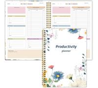 ADHD Daily Planner for Adults Men and Women - Productivity Undated Daily ADHD Planner for Neurodivergent,Organization, Task Management, Focused Journal with Hard Cover & Colorful Sheets Inside, B5