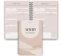 ADHD Daily Planner for Neurodivergent Adults - Productivity Daily Planner & Task Management to Stay Organized and Focused (Lux)