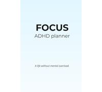 ADHD Daily Planner - Organization tool - antiprocrastination - free-spirit: 12 weeks productivity / 183 pages