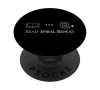 ADHD Dark Academia Identity Study Humor Book Lover Vibes PopSockets Adhesive PopGrip