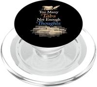 ADHD Dark Academia Identity Study Humor Book Lover Vibes PopSockets PopGrip for MagSafe