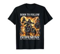 ADHD Dopamine Skeleton Bootleg T-Shirt