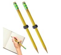 ADHD Fidget Pencil, Threaded Pencil With a Sliding Nut That Moves for Kids and Adults, Pen Fidget Tool for Focus, Sensory Relief, Anxiety, and Quiet Classroom Fidgeting (2PCS)