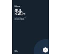 ADHD Focus Planner for Men: 90-Day Undated Daily Productivity Journal with No Micro-Management, Flexible Time Blocks & Brain Dump to Stop Procrastination